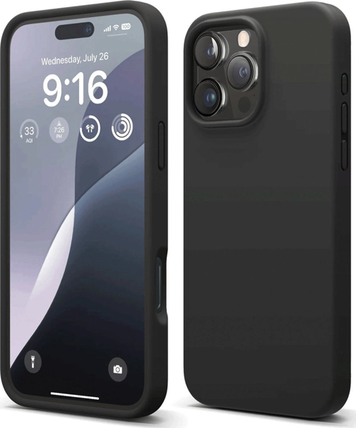 iPhone 16 Pro Kılıf First Silikon - Siyah