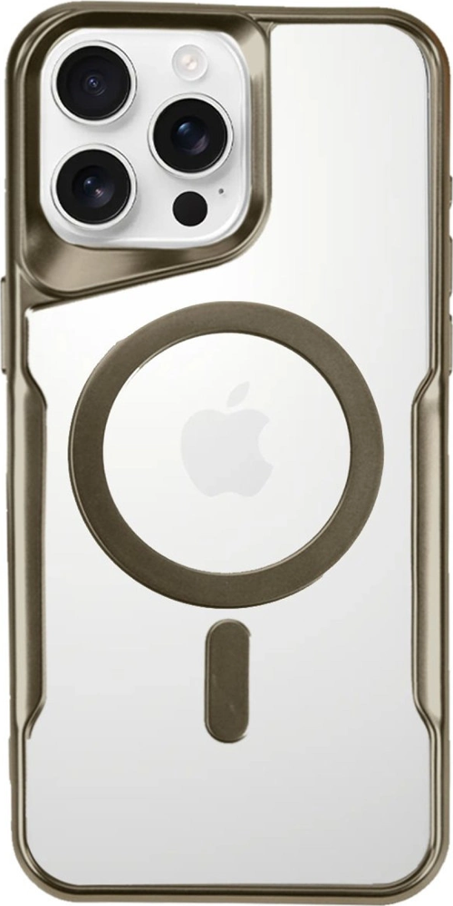 iPhone 16 Pro Max Kılıf Boyi Magsafe Silikon Kapak - Çöl Titanyum