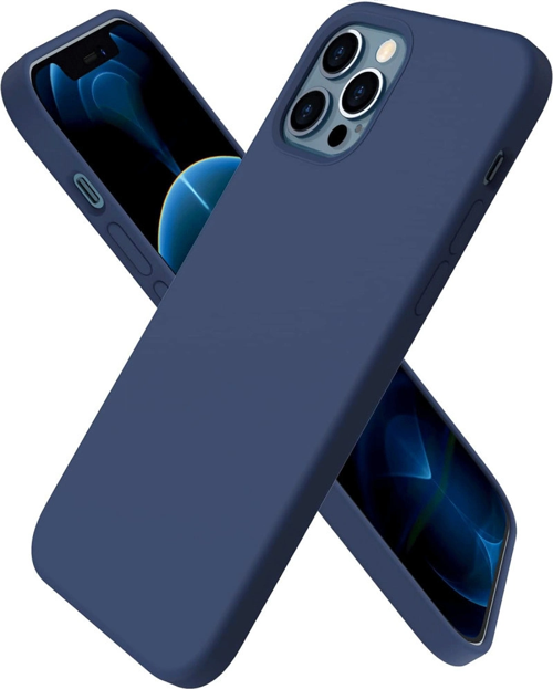 iPhone 12 Pro Kılıf First Silikon - Lacivert