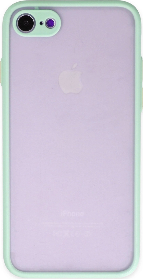 iPhone 7 Kılıf Montreal Silikon Kapak - Turkuaz