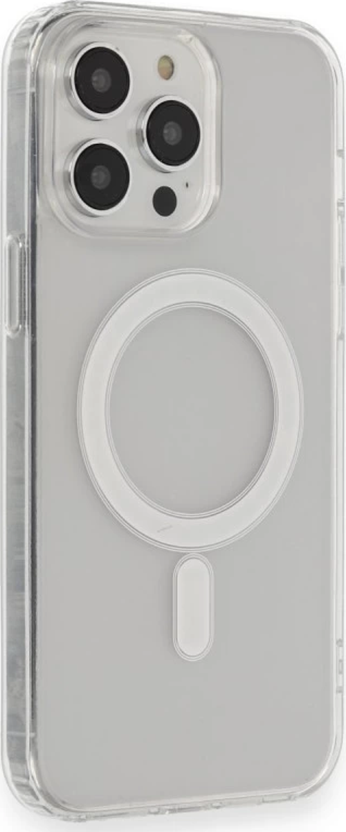 iPhone 14 Pro Max Kılıf Matte Şeffaf Magneticsafe - Şeffaf