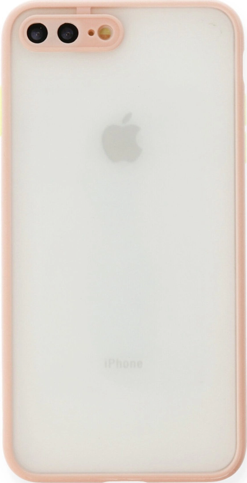 iPhone 7 Plus Kılıf Montreal Silikon Kapak - Pembe