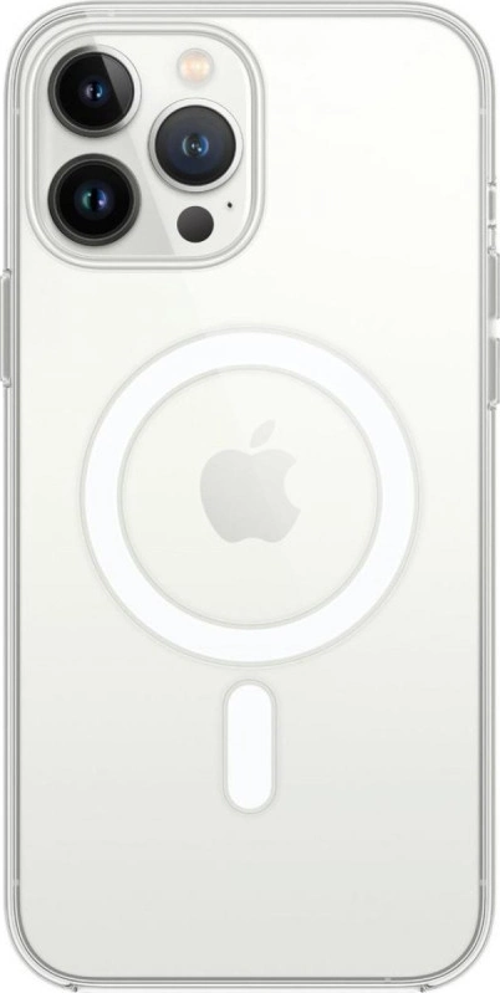 iPhone 13 Pro Kılıf Magneticsafe Şeffaf Silikon - Şeffaf
