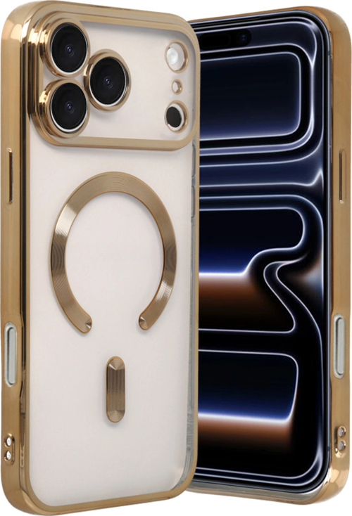 iPhone 17 Pro Kross Magneticsafe Kapak - Gold