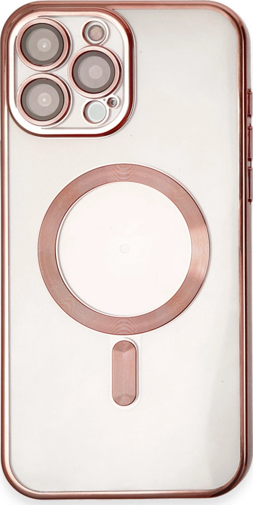 iPhone 15 Pro Kılıf Kross Magneticsafe Kapak - Rose