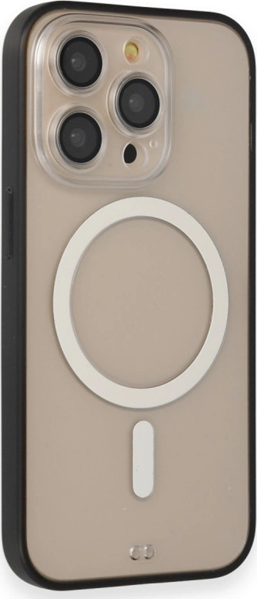 iPhone 14 Pro Kılıf Grand Magneticsafe Kapak - Siyah