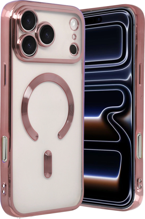 iPhone 17 Pro Kross Magneticsafe Kapak - Rose