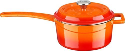 Döküm Yuvarlak Sos Tenceresi Döküm Demir Yekpare Saplı Edition Serisi Çap(Ø16cm.