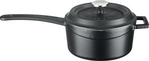 Döküm Yuvarlak Sos Tenceresi Döküm Demir Yekpare Saplı Edition Serisi Çap(Ø16cm.