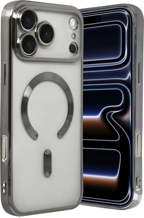 iPhone 17 Pro Kross Magneticsafe Kapak - Titan Gri