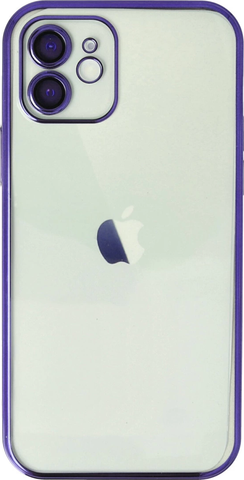 iPhone 11 Kılıf Kamera Korumalı Lensli Silikon - Mor