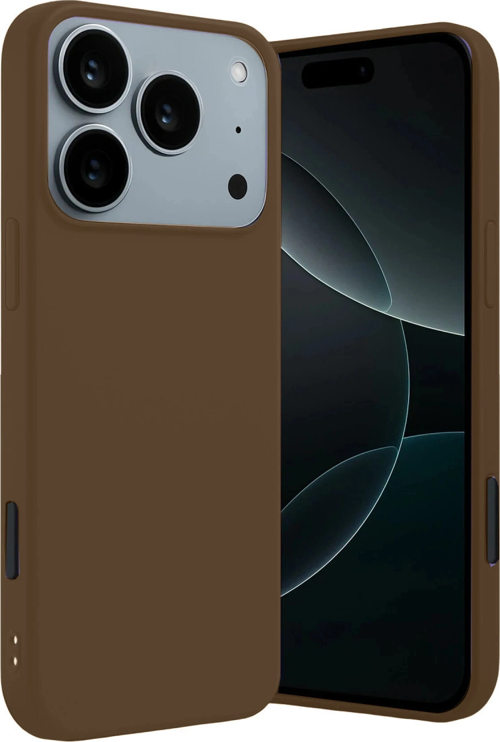 iPhone 17 Pro First Silikon - Kahverengi