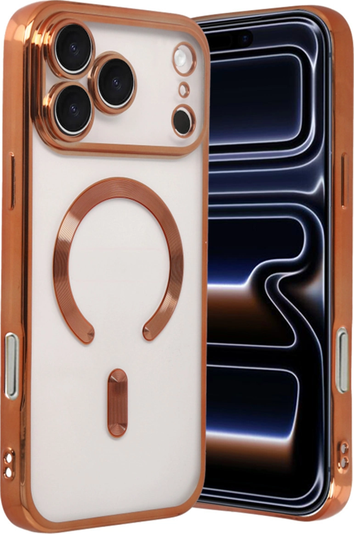 iPhone 17 Pro Kross Magneticsafe Kapak - Turuncu