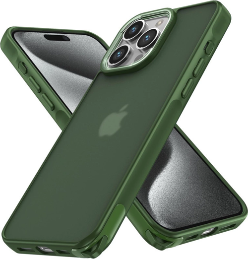 iPhone 14 Pro Kılıf Elegant Kapak - Yeşil