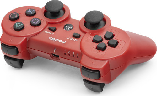 Büro Ev Ofis Oyun Konsolu için Kırmızı Stil Gamepad Ps4 Uyumlu Oyun Kolu