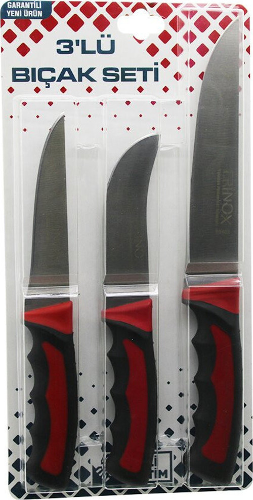 ieg™ 3PCS KURBAN BIÇAK SETİ R-032K--R-320Y--R-0403 KEMİK SIYIRMA - DERİ SOYMA=YÜZME - KURBAN