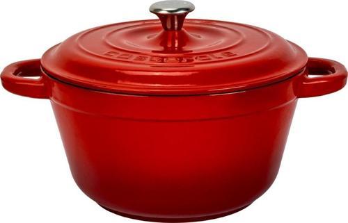 Döküm Yuvarlak Tencere Döküm Demir Kapak New Heritage Serisi Çap(Ø)22cm.