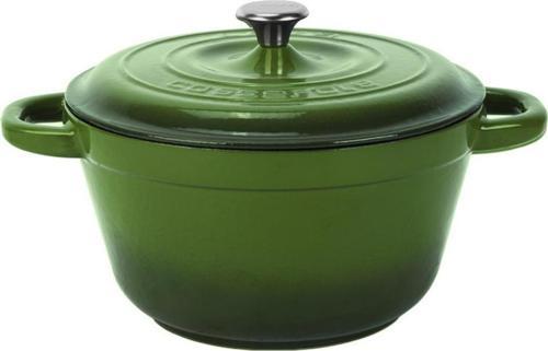 Döküm Yuvarlak Tencere Döküm Demir Kapak New Heritage Serisi Çap(Ø)22cm.