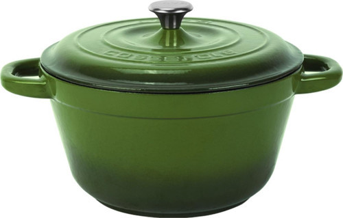 Döküm Yuvarlak Tencere Döküm Demir Kapak New Heritage Serisi Çap(Ø)24cm.