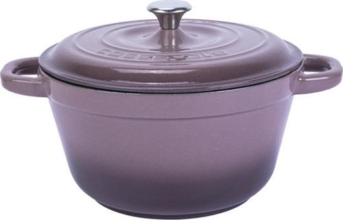 Döküm Yuvarlak Tencere Döküm Demir Kapak New Heritage Serisi Çap(Ø)24cm.