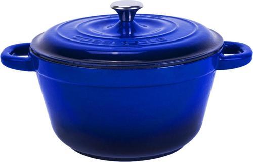 Döküm Yuvarlak Tencere Döküm Demir Kapak New Heritage Serisi Çap(Ø)26cm.