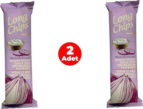 Soğan ve Ekşi Krema Aromalı Patates Cipsi 75 G (2 Adet)