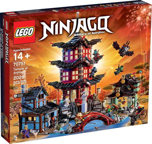 70751 Ninjago Temple Of Airjitzu