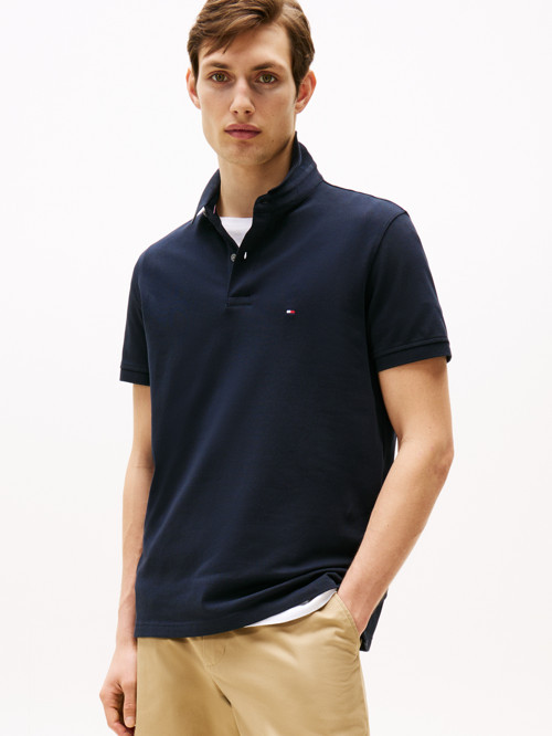 1985 REGULAR POLO Erkek Mavi T-Shirt - MW0MW17770