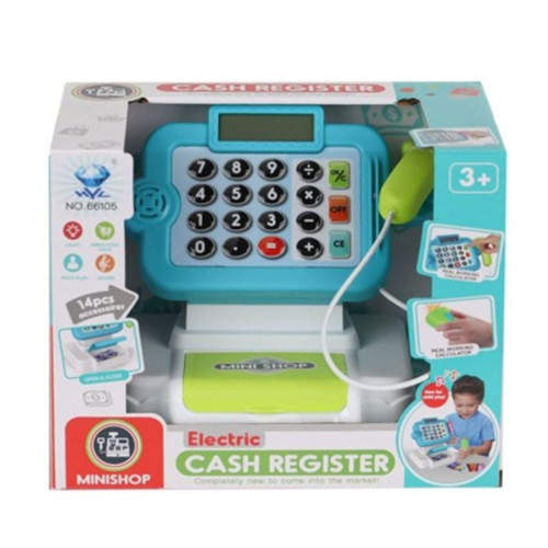 Pilli Sesli Işıklı Yazar Kasa Seti 66105