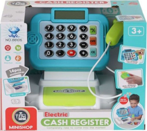 Pilli Sesli Işıklı Yazar Kasa Seti 66105