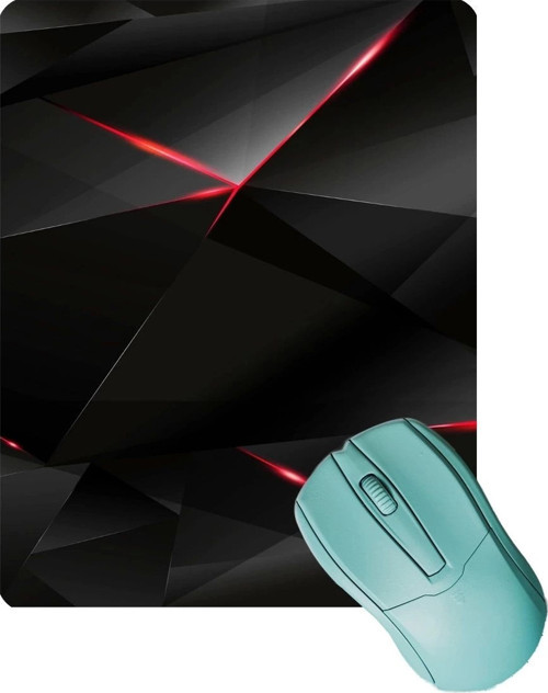 SonicTouch Siyah Kaydırmaz Gaming Oyuncu Masaüstü Dikişsiz Mouse Pad 17x21cm
