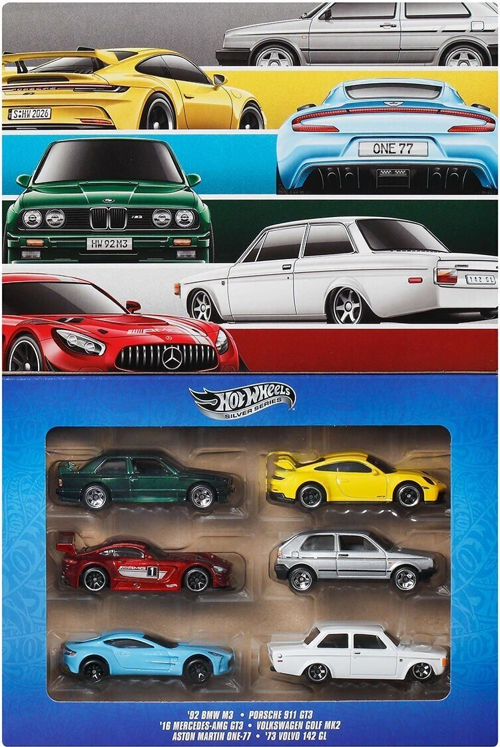 JLB25 Hot Wheels Euro Style 6lı Araç Paketi 1:64