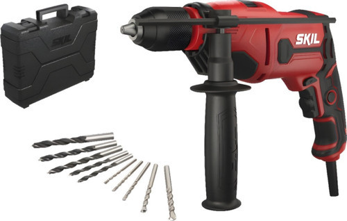 SKIL 6725GA DARBELİ MATKAP 710W ÇANTALI + 10 UÇ