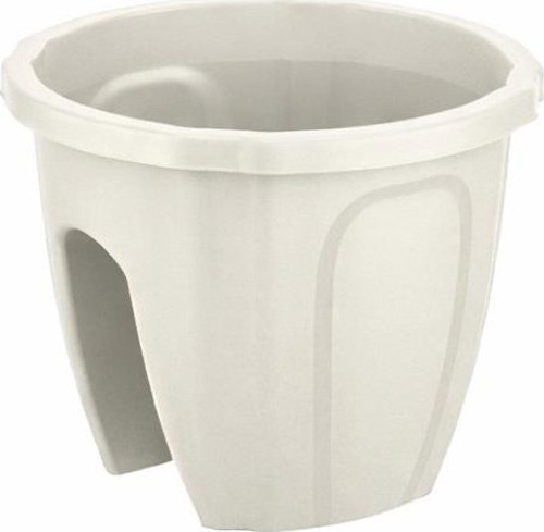 SY-5712 Opal Yuvarlak Balkon Küpeşte Saksı 7.5 Litre