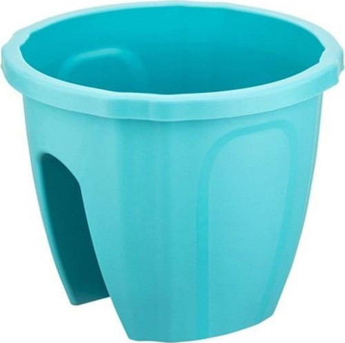SY-5712 Opal Yuvarlak Balkon Küpeşte Saksı 7.5 Litre