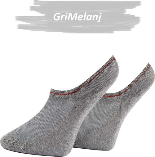 Erkek Bambu Likralı Sneaker Çorap 7051 - 6 Adet