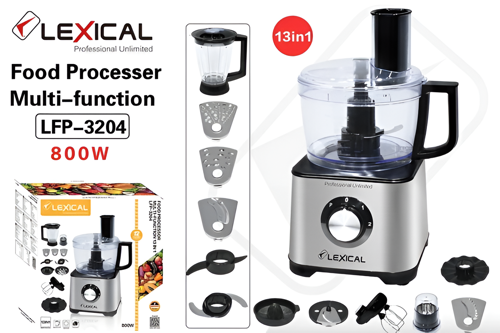 LFP-3204 13’ü 1 Arada Profesyonel Çok Fonksiyonlu Mutfak Robotu - Mutfak Şefi Serisi