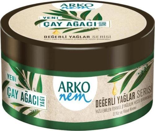 Değerli Yağlar Çay Ağacı El Ve Vücut Kremi 250 ml