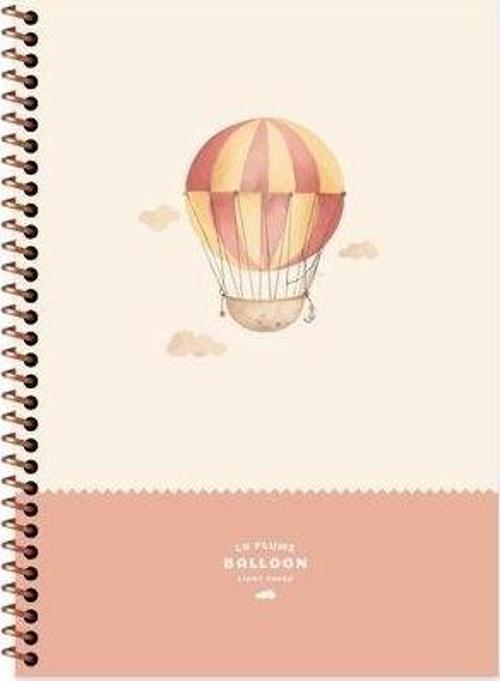 Keskin 17*24 80 Yp.Düz.Spr.Sert Kap.La Plume Balloon Defter