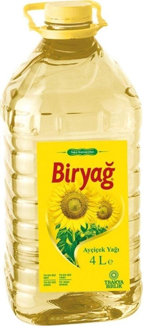Ayçiçek Yağı 4 Lt