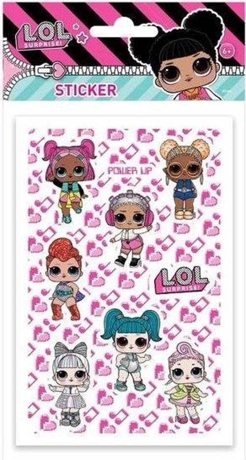 L.O.L. Puffy Sticker
