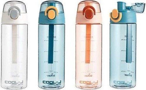 Kilitli Trıtan Matara 600Ml Mavi