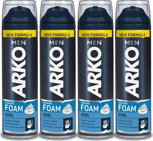 Men Tıraş Köpüğü Cool 4X200Ml