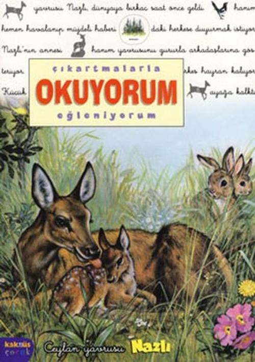 Ceylan Yavrusu Nazlı - Çıkartmalarla Okuyorum Eğleniyorum
