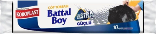 Ekstra Güçlü Battal Boy Çöp Torbası