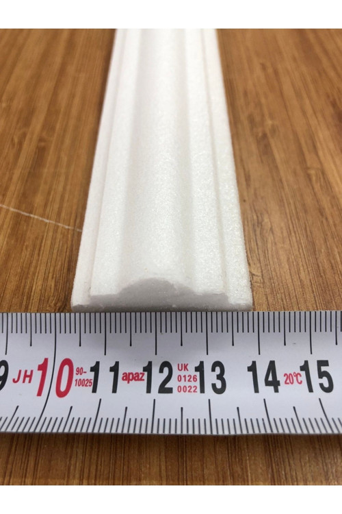1 Adet (1 MT) Dekoratif Strafor Köpük Çıta (4 CM'LİK)