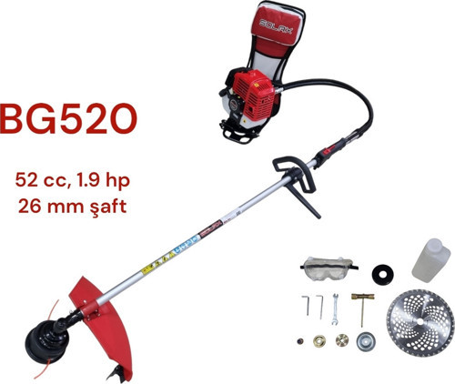 BG520 Motorlu Sırt Tırpan 52cc 1.9hp
