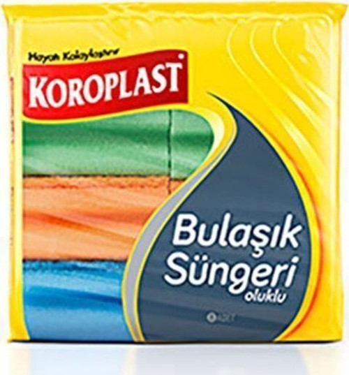 Oluklu Bulaşık Süngeri 8'li