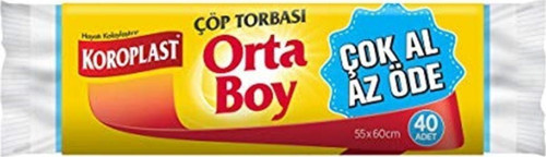 Orta Boy Çöp 40lı