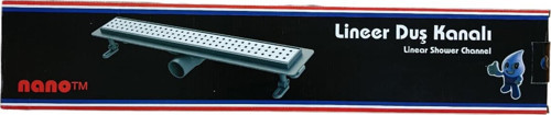 Lineer Klapeli Paslanmaz Çelik Duş Kanalı 20-33-40-50 CM